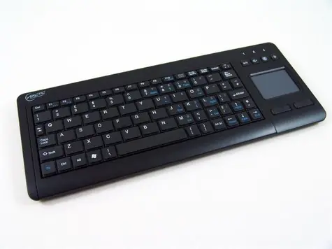 ARCTIC K481 černá / bezdrátová klávesnice s touchpadem / CZ & SK / USB / 2x AAA