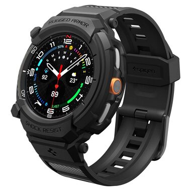 Spigen Rugged Armor Pro ochranný kryt pro Samsung Galaxy Watch 8 (46mm) černá
