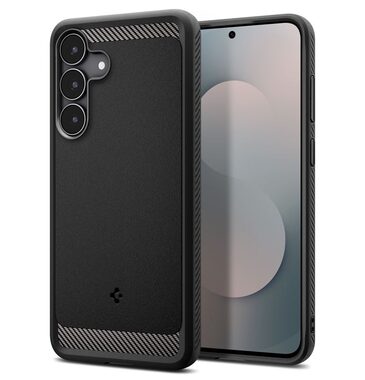 Spigen Rugged Armor ochranný kryt pro Samsung Galaxy S25 FE černá