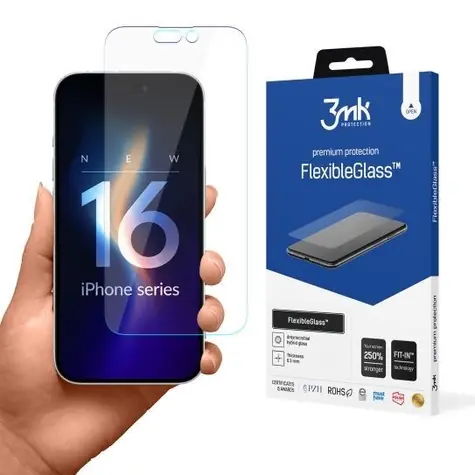 3mk FlexibleGlass ochranné sklo pro Apple iPhone 16 Pro