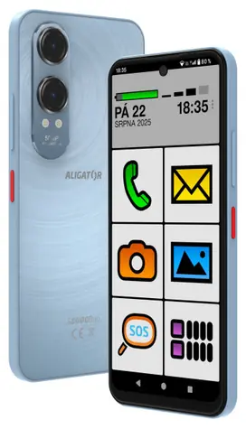 Aligator S8000 SENIOR modrý