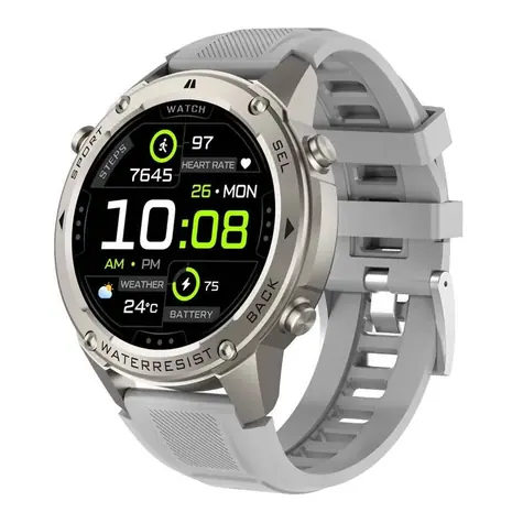 Aligator Watch GPS Chytré hodinky / stříbrné
