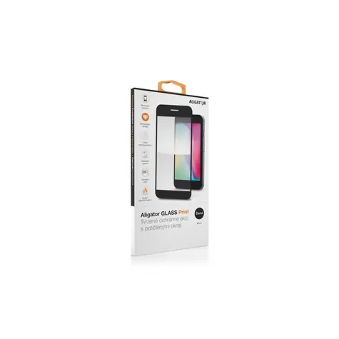Aligator Ochrana displeje GLASS PRINT Samsung Galaxy A26 5G černá / celoplošné lepení