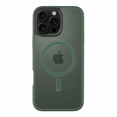 Rozbaleno - Tactical MagForce Hyperstealth Kryt pro Apple iPhone 16 Pro Max tmavě zelená / rozbaleno