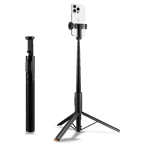 Spigen Tripod Selfie Stick MagSafe Auto-Open černá