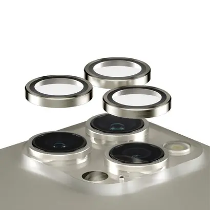 PanzerGlass HoOps Apple iPhone 16 Pro/15 Pro/16 Pro Max/15 Pro Max ochranné kroužky pro čočky fotoaparátu