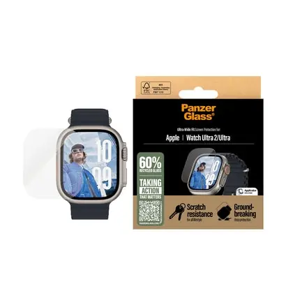 PanzerGlass Apple Watch Ultra ochranné sklo s instalačním rámečkem