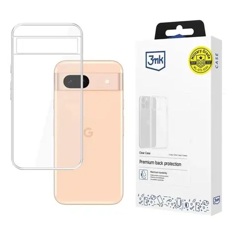 3mk Clear Case zadní kryt pro Google Pixel 8A 5G