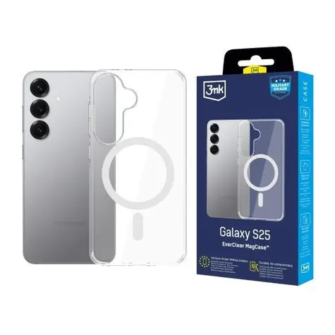 3mk EverClear MagCase zadní kryt pro Samsung Galaxy S25