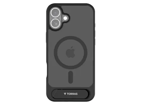 Torras Pstand Series Ochranné pouzdro pro Apple iPhone 16 Pro Max černá