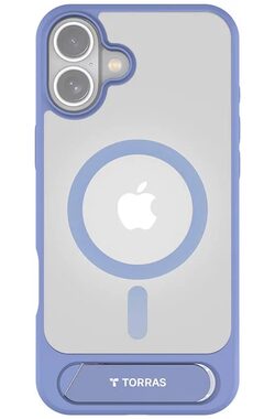 Torras Pstand Series Ochranné pouzdro pro Apple iPhone 16 modrá