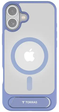 Torras Pstand Series Ochranné pouzdro pro Apple iPhone 16 modrá