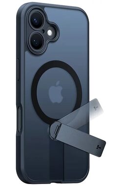 Torras Pstand Spin Ochranné pouzdro pro Apple iPhone 16 černá