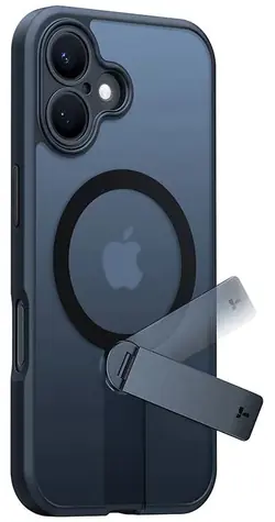 Torras Pstand Spin Ochranné pouzdro pro Apple iPhone 16 černá
