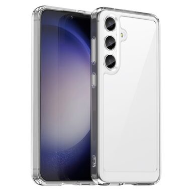 Torras Pstand Series Ochranné pouzdro pro Samsung Galaxy S25+ transparentní