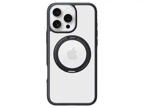 Torras Ostand R Fusion Ochranné pouzdro pro Apple iPhone 16 Pro Max černá