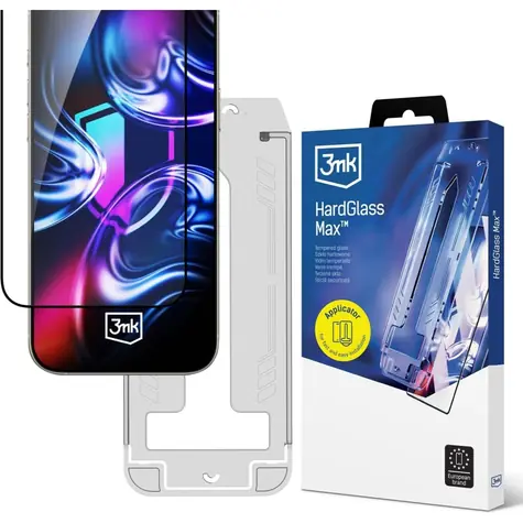 3mk HardGlass Max FrameFit ochranné sklo pro Apple iPhone 14 Pro
