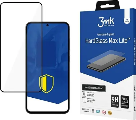 3mk HardGlass Max Lite ochranné sklo pro Samsung Galaxy S25+ Black
