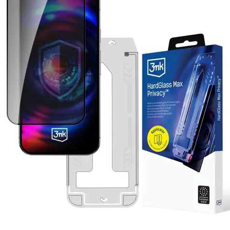 3mk HardGlass Max Privacy FrameFit ochranné sklo pro Apple iPhone Air