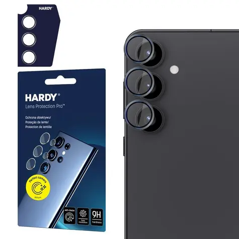 3mk Hardy Lens Protection Pro skla na fotoaparát pro Samsung Galaxy S25 Ultra Black