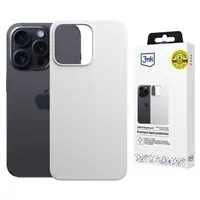 3mk Hardy MagSilicone zadní kryt pro Apple iPhone 16 Pro White