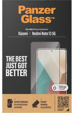 PanzerGlass Tvrzené sklo UWF pro Xiaomi Redmi Note 13 černá