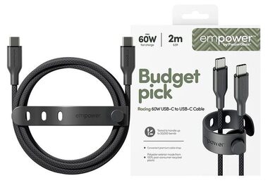 PanzerGlass empower 60W USB-C to USB-C Cable USB 2.0 2M černá