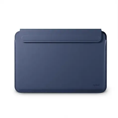 Epico Uni Leather Sleeve 14" Laptops tmavě modrá / pouzdro na notebook 