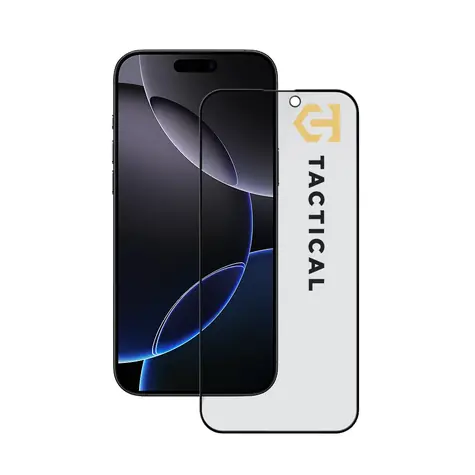 Tactical Glass Shield Privacy Stealth 5D sklo pro Apple iPhone 16 Pro Max Black