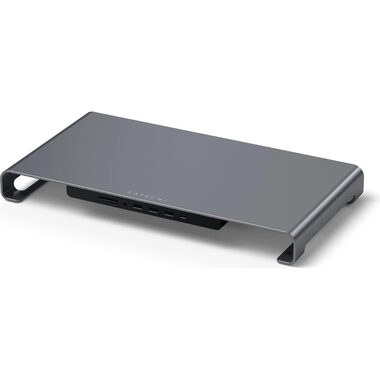 Satechi USB-C Stand Hub XL šedá / USB-C / 3x USB-A / microSD / SD / 3.5mm jack