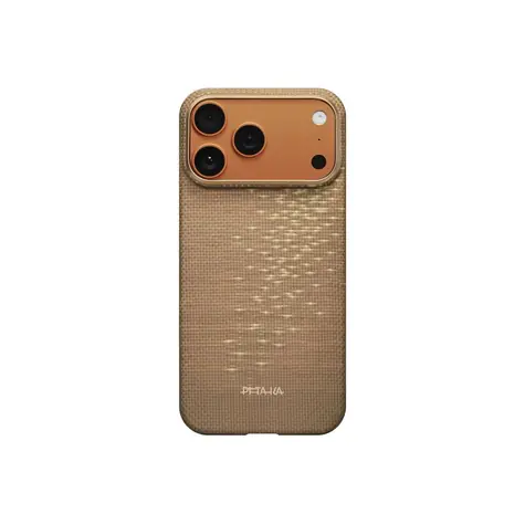 Pitaka Ultra-Slim Case zadní kryt s MagSafe pro Apple iPhone 17 Pro Max zlatá