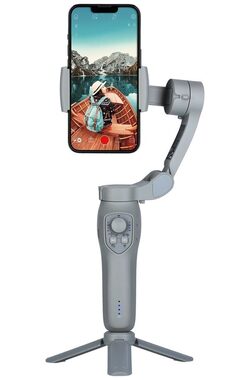 Rollei Steady Butler Mobile 3 SE šedá / Elektronický stabilizátor pro mobilní telefony / Bluetooth 5.0
