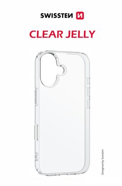 SWISSTEN CLEAR JELLY Pouzdro pro Apple iPhone 17 transparentní