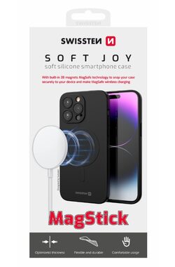 SWISSTEN SOFT JOY MagStick Pouzdro pro Apple iPhone 16e černá