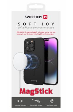 SWISSTEN SOFT JOY MagStick Pouzdro pro Apple iPhone 17 Pro Max černá