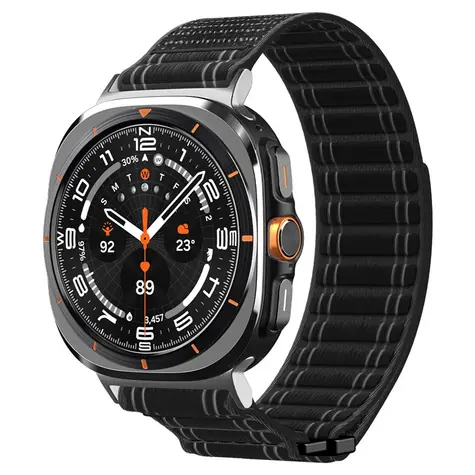 Spigen Fabric Band (hook-and-loop) pro Samsung Galaxy Watch Ultra 47mm černá