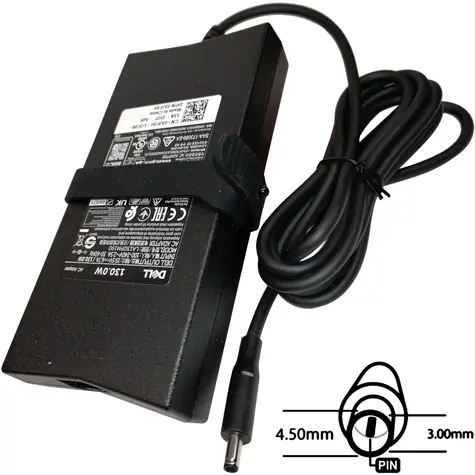 Rozbaleno - DELL AC Adaptér 130W (77011175) / 19.5V / 4.5x3.0 mm / rozbaleno