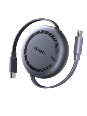 Ugreen 65905 Rychlonabíjecí navíjecí kabel USB-C na USB-C 1m / 100 W