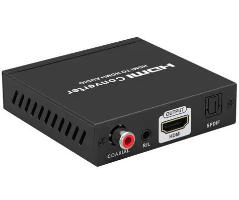 PremiumCord 4K@60Hz Audio Extractor ARC / HDR / výstupy: stereo jack & SPDIF & RCA