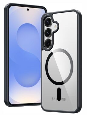 SWISSTEN Pouzdro Clear Jelly MagStick Metallic pro Samsung Galaxy S26 5G černá