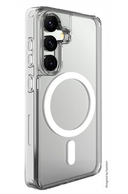 SWISSTEN Pouzdro Clear Jelly MagStick Metallic pro Samsung Galaxy S26 PLUS 5G transparentní