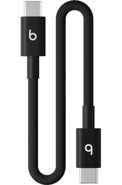 Beats kabel USB-C (M) - USB-C (M) 20 cm černá / opletený / 60W