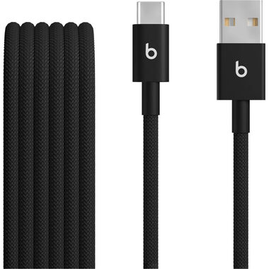 Beats kabel USB-A (M) - USB-C (M) 1.5 m černá / 2ks / opletený