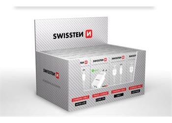 SWISSTEN SET SAMOPRODAVAČ (5x kabel MicroUSB & 5x USB-C & 5x lightning & 5x SN 2USB 2.1A)