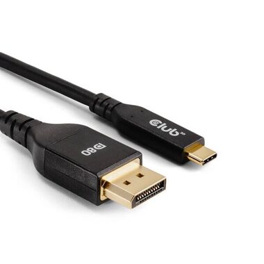 CLUB3D CAC-1559 Kabel USB-C na DisplayPort 2.1 / 10K60Hz / DSC1.2 / UHBR10 / 1m