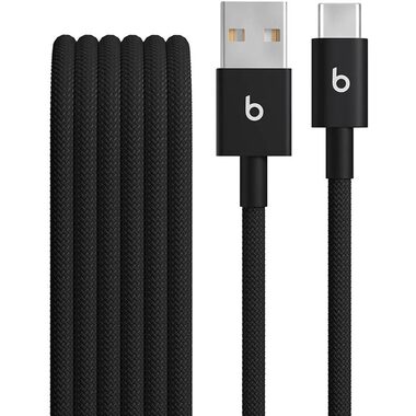 Beats kabel USB-A (M) - USB-C (M) 1.5 m černá / opletený