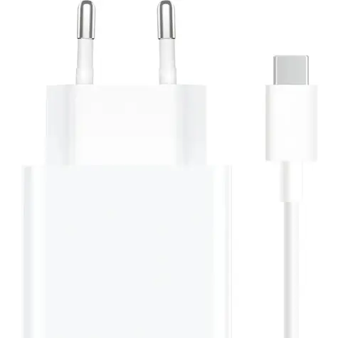 Xiaomi nabíječka 33W bílá / 1x USB-A / 1x USB-C na USB-A kabel