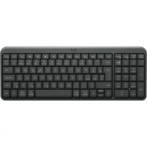 Logitech K250 CZ/SK černá / klávesnice / bezdrátová / BT