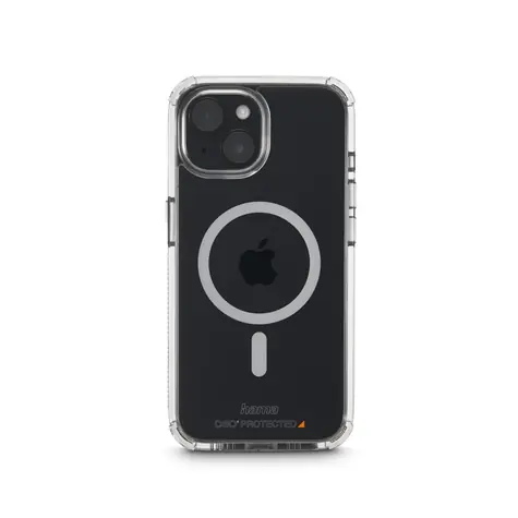 Hama Extreme Protect MagCase / kryt pro Apple iPhone 15 / magnetický / D3O® / nežloutne / průhledná