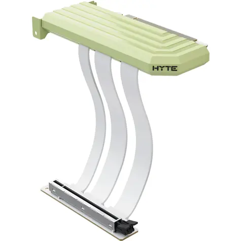 Hyte PCIE 5.0 Hyper Riser Kabel Matcha Milk